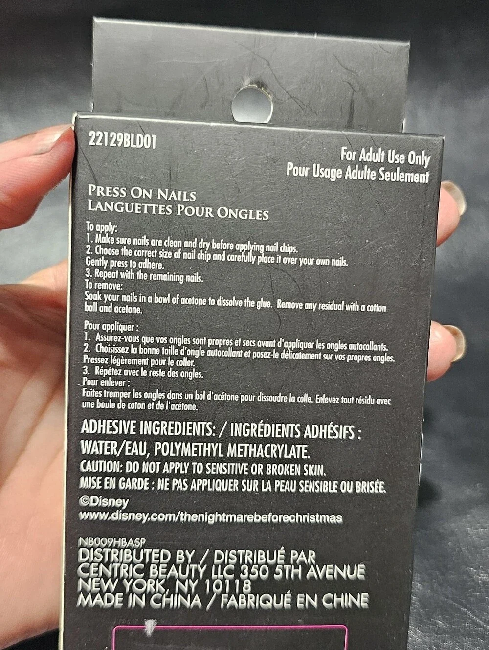 Press On Nails The Nightmare Before Christmas